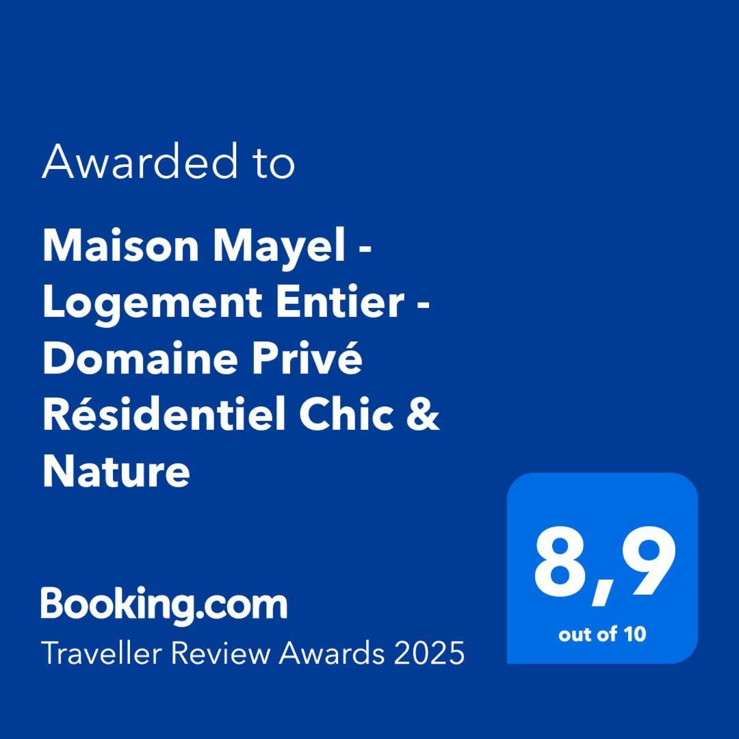 Maison Mayel - Havre De Paix Chic & Nature A 30 Min De Paris Lamorlaye Exterior foto